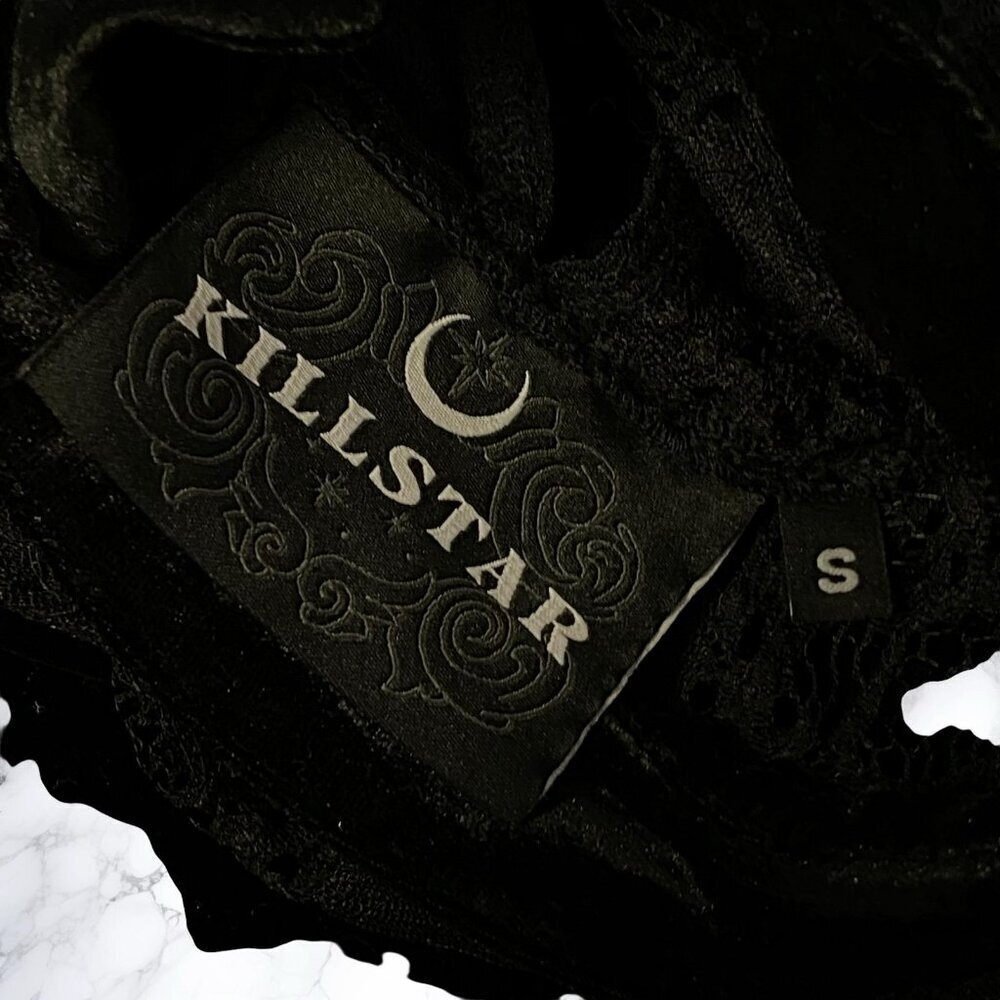 Killstar Moonstera Velvet Dress - Picture 9 of 12